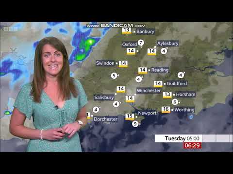 [HD] Alex Osbourne BBC ONE South Today weather September 11th 2023 - 60 fps