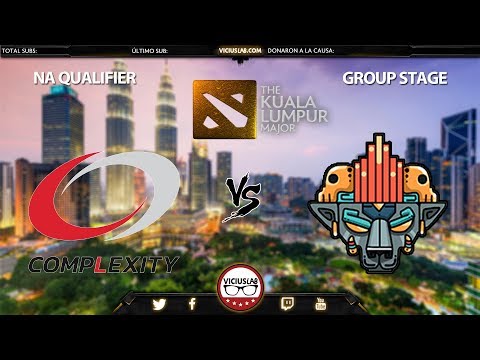 TEAM XOLOTL (EQUIPO MEXICANO) vs COMPLEXITY - 1 - QUALIFIER NA - KUALA LUMPUR MAJOR - @Viciuslab