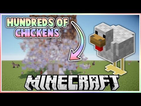 I Built a House out of Minecraft Chickens...