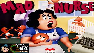 MAD NURSE – Commodore 64 (1985) | Darkly Humorous Baby Rescue Challenge
