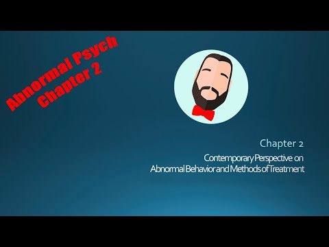 Abnormal Psychology Chapter 2 Lecture