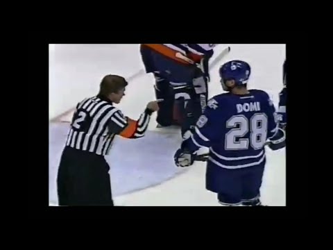 Maple Leafs - Islanders rough stuff 12/15/00