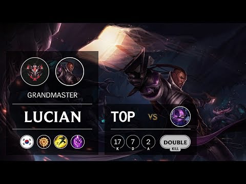 Lucian Top vs Kennen - KR Grandmaster Patch 9.15