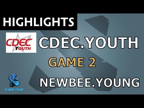 CDEC.Youth vs Newbee.Young [Game 2] Nanyang Championships Season 2 - Dota Highlights