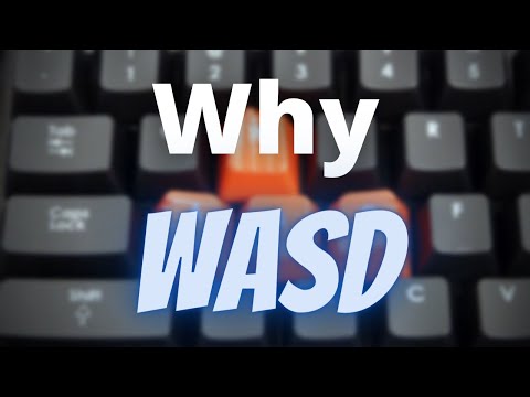 Who came up with WASD - why WASD is the best keys for pc gamers.