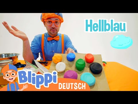 Blippi Deutsch - Blippi bastelt mit Ton | Abenteuer und Videos für Kinder