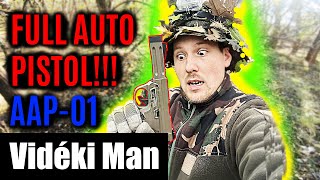 AZ EGYIK LEGKIRÁLYABB AIRSOFT PISZTOLY!!!😍 AAP-01 (Action Army)