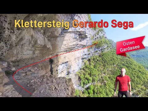 Klettersteig (B/C) Gerardo Sega: Durch den Felsendom
