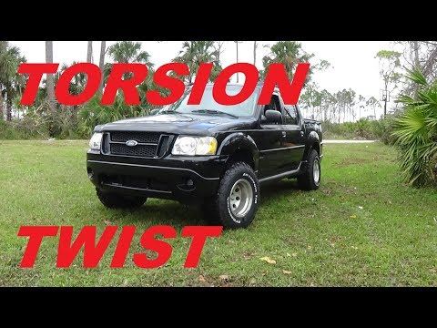 "TORSION TWIST" HOW TO LIFT YOUR TRUCK 2004 FORD SPORT TRAC