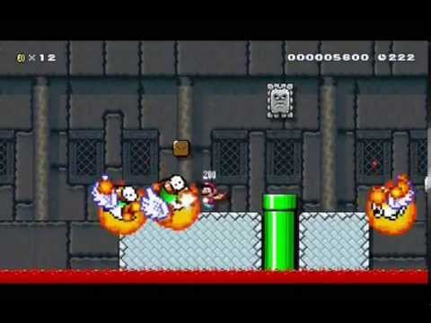 Super Mario Maker: Fishstick Shower