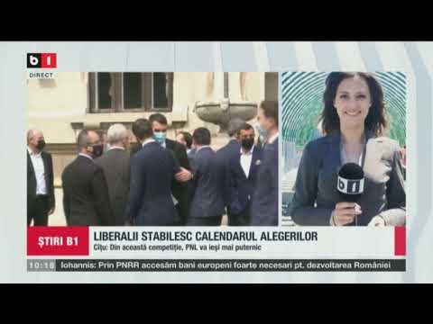 STIRI B1 ORA 10.00 DIN 30 MAI 2021 CU ANDREEA MORARU. LIBERALII STABILESC CALENDARUL ALEGERILOR