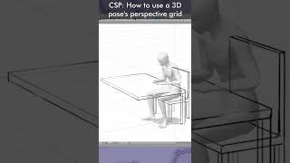Clip Studio Paint Secrets: Pulling a Perspective Grid Out of a 3D Model!