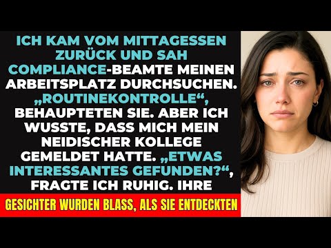 Sie durchsuchten mein Büro während der Pause – fanden etwas, das alles veränderte