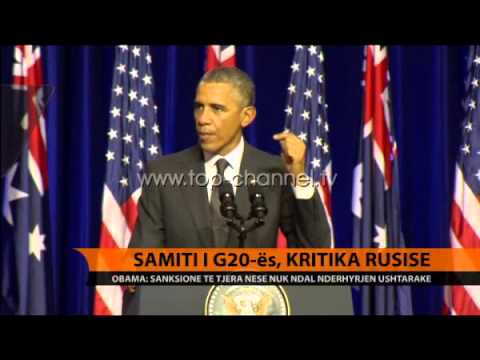 Obama: Sanksione të tjera Rusisë nëse nuk ndal ndërhyrjen ushtarake - Top Channel Albania