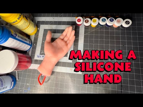 How I made a silicone copy of my hand.
