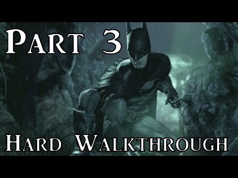 Batman: Arkham Asylum Remastered | Part 3 - The Batcave | Hard Walkthrough Playthrough