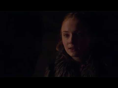 Game of Thrones S06E09 Jon Snow and Sansa Argue Over Battle Strategy