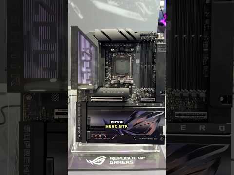 The ASUS ROG Crosshair X870E Hero BTF Motherboard!