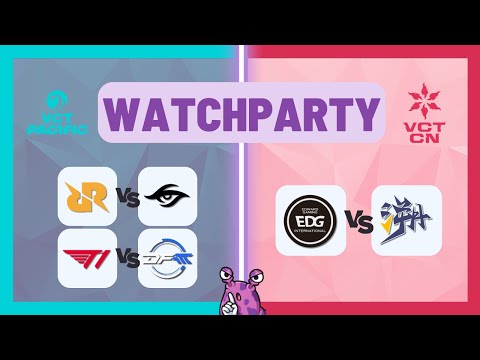 RRQ vs TS & T1 vs DFM | VCT PACIFIC Stage 2 || EDG & TE | VCT CHINA PLAYOFFS | !patreon !socials !yt