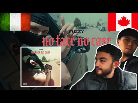 CANADIANS REACT TO ITALIAN DRILL - Fuzzy Drug - NO FACE NO CASE (Prod. Timon)