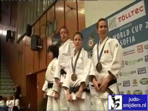 Judo 2010 Sofia: Medal Ceremony [-48kg].