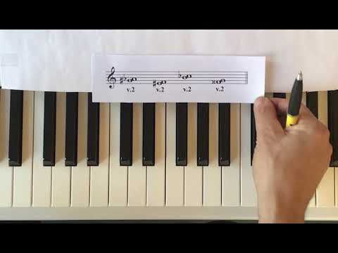 Verminderte, kleine, große + übermäßige Sekunden: Einführung