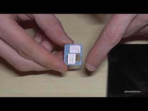 Samsung Galaxy A32 (5G):  How to insert the SIM card? Installation of the nano SIM cards Tutorial
