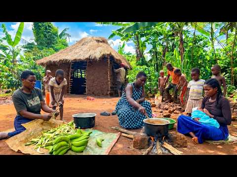 A Super Delicious Pasted Meal & Mudding Our Newborn Mother's Hut🛖