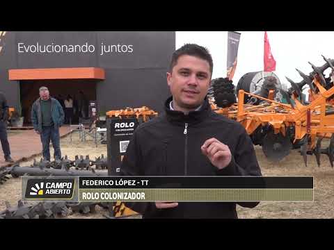 La Empresa TT ubicada en Morteros (Cba.) nos presenta su modelo de Rolo Colonizador.
