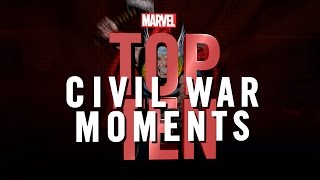 Marvel Top 10 Civil War Moments