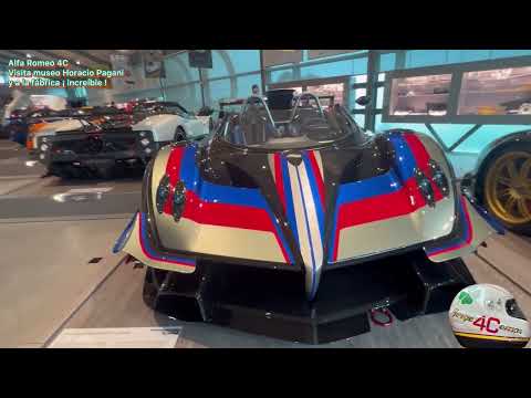 Alfa Romeo 4C Visitamos el Museo Horacio Pagani y la fábrica.