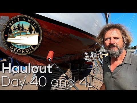 Ep 259 - Haulout Day 40 and 41 - Wooden Boat Restoration