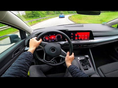 2021 VW Golf 8 2.0 TDI - pov test drive