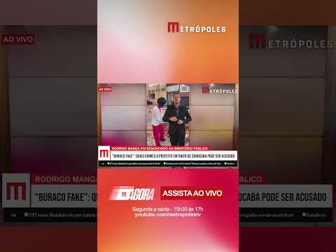 “Prefeito tiktoker” é investigado por mandar abrir buraco em rua de Sorocaba SP para gravar vídeo
