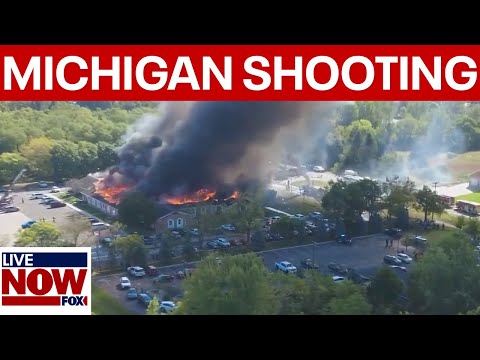 Michigan shooting: church on fire, multiple shot; gunman dead