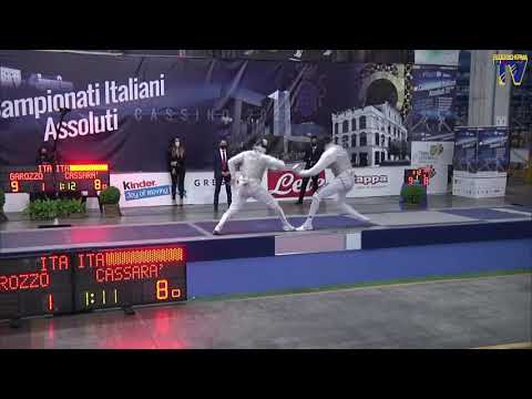 Italian Championships 2021 SMF - L4 - Daniele Garozzo v Andrea Cassara'