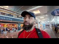 Shopping Around Porto Airport On Way To Barcelona