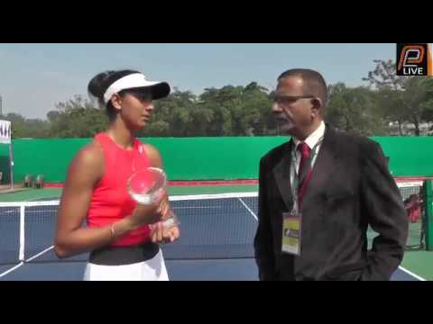 Karman Kaur Thandi - ITF $25K Bhopal Runner Up Post Match Interview