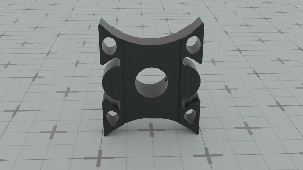 VOLVO window regulator carriage 3D Print Model