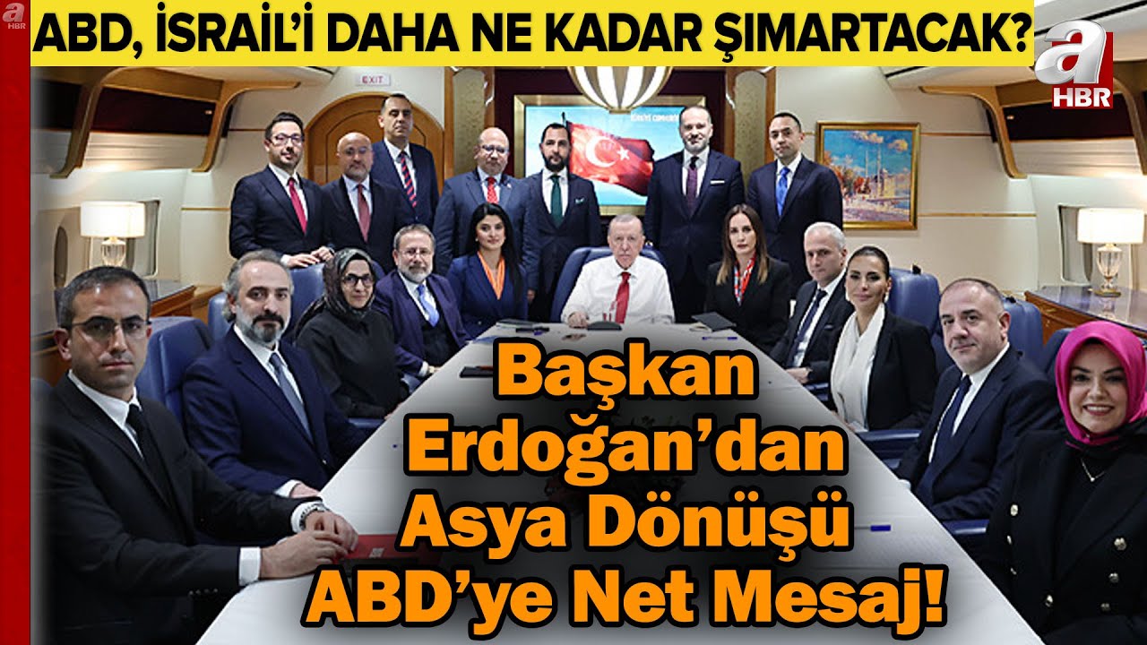 "Trump, Siyonist Yalanlarına Kanmamalı" Başkan Erdoğan'dan Asya Dönüşü Kritik Açıklamalar! | A Haber
