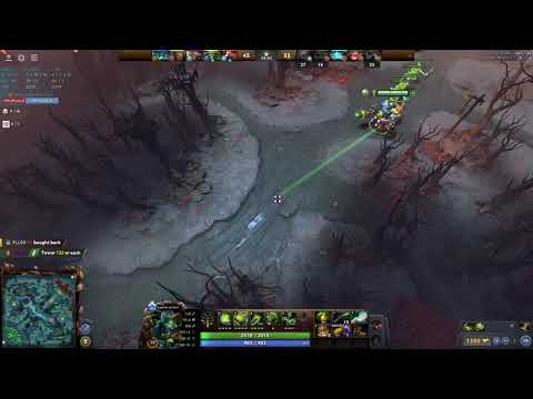 Earth Spirit Anticipates Storm Spirit's Ball Lightning | Dota 2