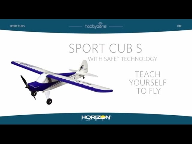 Vidéo teaser pour Sport Cub S RTF and BNF with SAFE™ Technology by HobbyZone