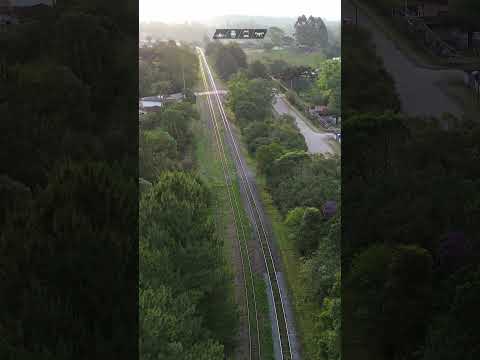 Entardecer em Piraquara Visto por Drone #pordosol