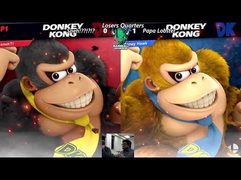 MS 1/21/20 - Sneh (Donkey Kong) vs PaPa Lobster (Donkey Kong) - Losers Quarters - SSBU