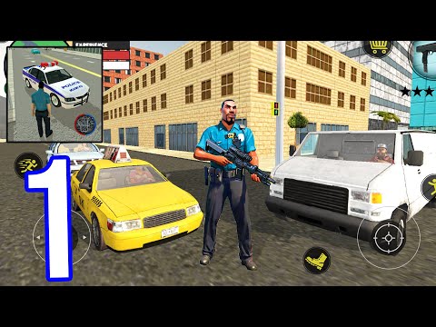 US Police Crime Rope Hero Real- Gangster Simulator - Gameplay Walkthrough Part 1 (iOS, Android)