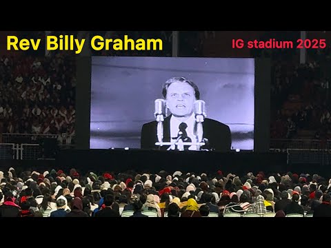 Flashback: Rev Billy Graham 1972 Kohima Crusade , 2025 IG Stadium 