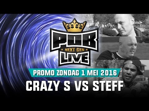 Crazy S vs Steff - Vooruitblik (Promo) Punchoutbattles Live 1 Mei