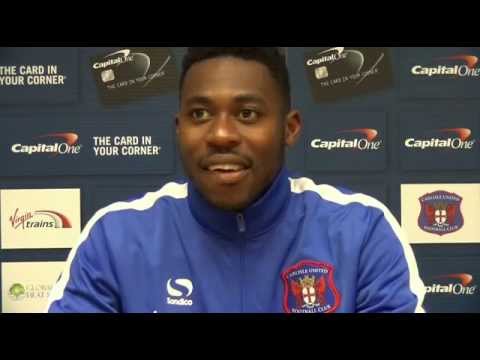 Kevin Osei talks about his goal against Chesterfield with help from Bastien Hery