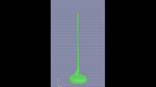 Liquid Rope Coiling CFD Simulation