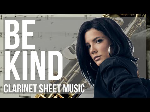Clarinet Sheet Music: How to play Be Kind by Marshmello and Halsey